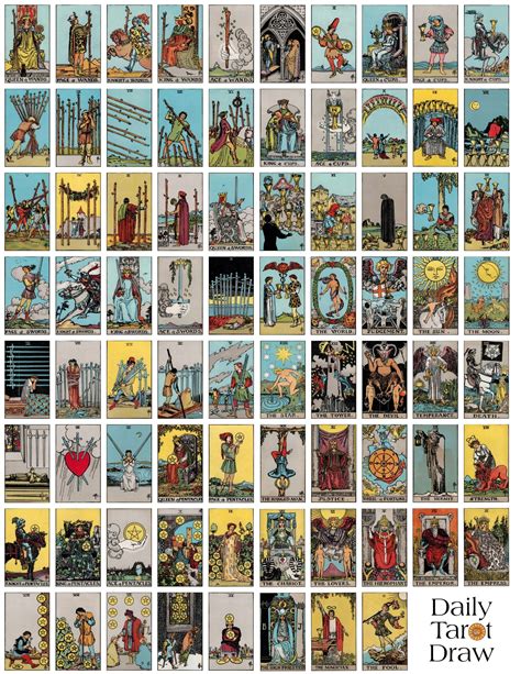 Tarot Card .